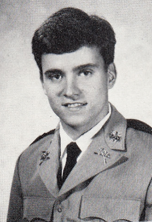 Jeffrey Jones photo from 1986 Skirmisher yearbook of Fork Union Military Academy